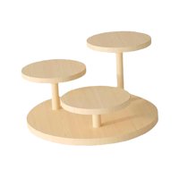 Bothyi - Estante De Exhibición De Madera De Múltiples Capas, Estante De Exhibición De Madera Para Decoración De Dormitorio Y Fiesta