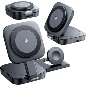 Vanan - Cargador 3 En 1 Para Iphone Airpods Watch Inalambrico Viaje