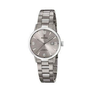 Reloj F20436/2 Festina Plateado Mujer Calendario Titanium