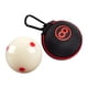 thumbnail image 5 of Bola De Billar Con Bolsa De Almacenamiento, Portátil, Redonda, Para Juegos, Ejercicios, Partidos, Bolsa De Almacenamiento Roja, 5 of 5