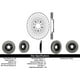 thumbnail image 2 of Disco Freno para auto Alfa Romeo 159 2005-2011 Delantero, 2 of 4