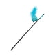 thumbnail image 3 of Cat Teaser Wand Toy Playing Dog Training Puppy Interactive Cat Feather Toys Blue, 3 of 5