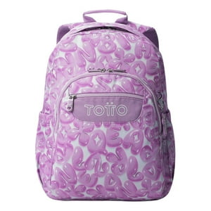 Mochila Urbana Notebook Escolar Totto Classic Acuarela Niña