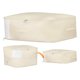 thumbnail image 1 of 1 Paquete de Almacenamiento de Ropa, Bolsa de Almacenamiento Expandible, Bolsa de Mudanza para Organizar Dormitorio, Organizadores de Armario y Almacenamiento con Asas Beige 21.3*16.5*11.8in, 1 of 6