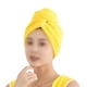 thumbnail image 2 of Toallas absorbentes de secado rápido para el cabello: paquete de 3 para mujeres con cabello rizado, largo, húmedo y grueso., 2 of 5