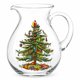 thumbnail image 1 of Jarra de vidrio Spode 2,8 L con asa y motivo de árbol de Navidad, 1 of 9
