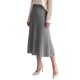 thumbnail image 4 of INSPIRE CHIC Falda Maxi de Mujer Plisada de Punto Acanalado con Cintura Alta Elástica Elegante Línea A con Vuelo Elástica Suave Casual Otoño Invierno Faldas de Suéter Gris Medio, 4 of 6