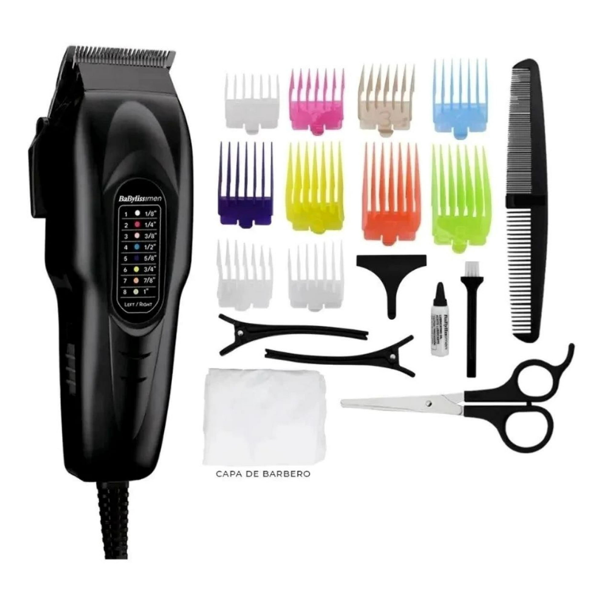 Babylisspro - Kit Máquina Cortapelo Set De 20 Accesorios