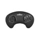thumbnail image 2 of Control Arcade Inalámbrico Retro-Bit BIG6 2.4 GHz para Sega Genesis Original/Mini, Switch, PC, Mac - Negro, 2 of 5