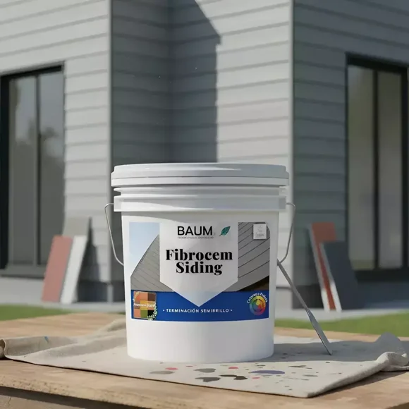 Galon Pintura Impermeabilizante para Fachadas - Castaño - FC-9 - Pinturas Profesionales Chile