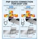 thumbnail image 4 of Extensor de Pantalla para Laptop FOPO S788 16" Quad Monitor FHD, 4 of 9