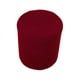 thumbnail image 1 of Funda Elástica Otomana Protector De Muebles Sofá Redondo Roja, 1 of 2