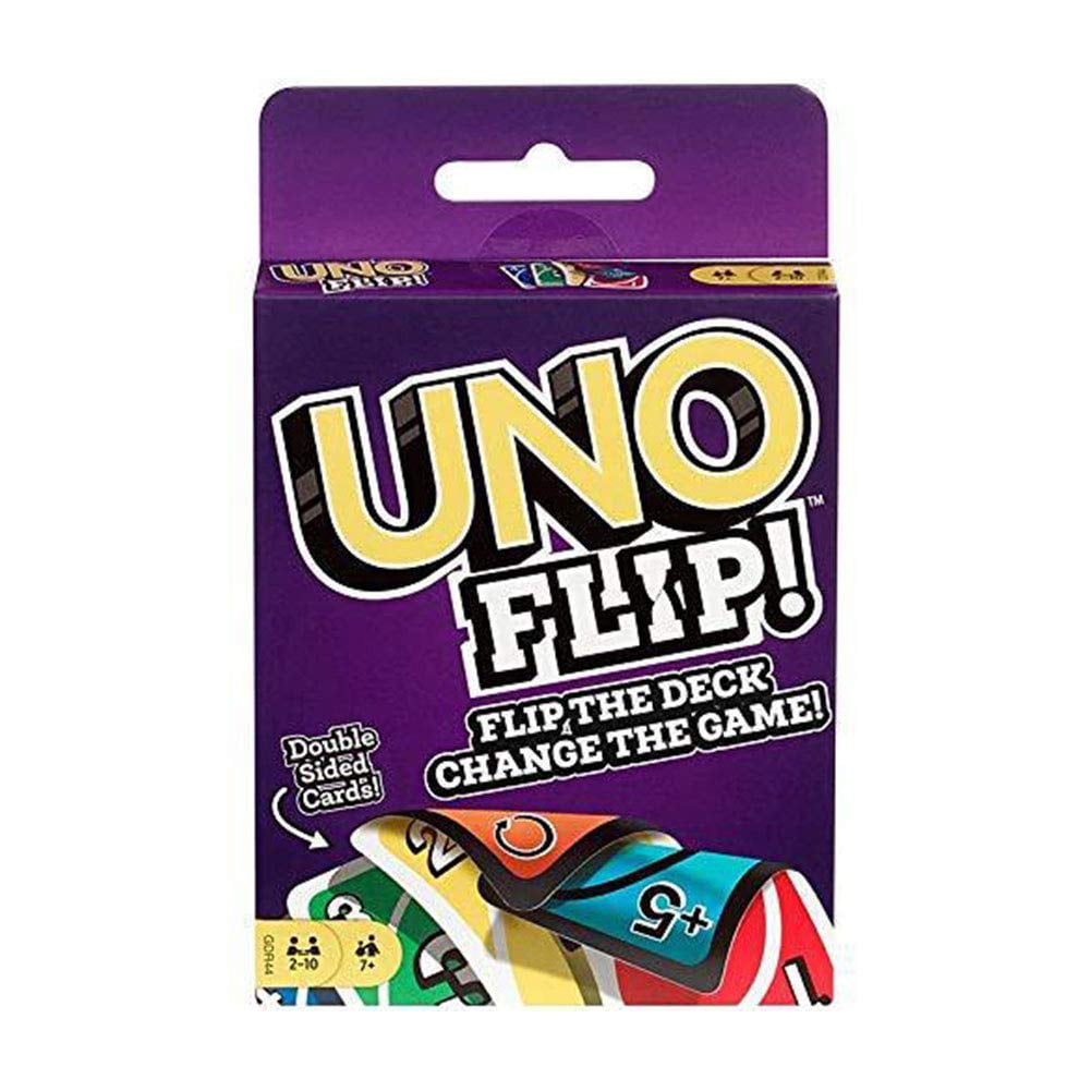 Juego De Cartas Mattel Games Iseasy Uno Wild Card Uno Flip