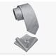 thumbnail image 3 of Set Corbata, Pañuelo Y Colleras Gris, 3 of 3