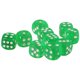 thumbnail image 4 of Paquete De 10 Dados Acrílicos D6 De Seis Caras Para D&D TRPG, Juguetes Para Juegos De Mesa, Color Verde Hierba, 4 of 4