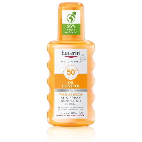 Protector Solar Eucerin Spray Transparente 200ml