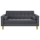 thumbnail image 1 of Sofa Retro 3c Felpa 01 Gris, 1 of 6