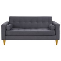 Bodevir - Sofa Retro 3C Felpa 01 Gris