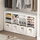 thumbnail image 4 of Inserto para cubo Furinno X-Shelf, organizador de cubos, blanco, 4 of 9