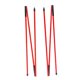 thumbnail image 1 of 2x Varillas De Alineación De Golf Varillas De Entrenamiento Ayudas Para Corrector De Postura Rojo, 1 of 5