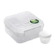 thumbnail image 3 of Contenedores Bento Box Portátiles Multiusos Para Preparar Comidas Para La Oficina, Viajes, Fiestas, Color Blanco, 1250 Ml, 3 of 5