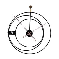 Magideal - Reloj De Pared Moderno, Luz Decorativa Elegante, Relojes Colgantes De Lujo Para El Hogar Para Decoración, Dormitorio, Sala De Estar, Cafetería, Hogar