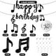 thumbnail image 3 of Set de decoración para fiestas con tema musical de Skylety, 60 piezas, 3 of 3