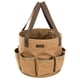 thumbnail image 1 of Bolsa para herramientas Kamiditer plegable de 30 L, organizador redondo, caqui, 1 of 6
