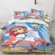 thumbnail image 1 of Anime Cardcaptor Sakura Bedding Set,Duvet Cover Comforter Bed Set Quilt Cover Pillowcase, Boys Girls Adults Bed Sheets, 1 of 5