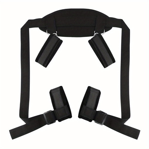 Sexy Leg Separator Belt Bundle for Women - Flirting and Passionate Adult Toys for BDSM Bondage and Alternative Sex Play