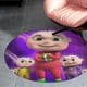 thumbnail image 4 of Bebés Zool Alfombra Redonda de Felpa Coral, Antideslizante, No Desprende Pelusas, Lavable y Duradera para Salón, Dormitorio y Habitación de Niños 60cm, 4 of 6