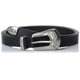 thumbnail image 1 of Cinturón Para Mujer Moderno Piel Hebilla Western Color Negro, 1 of 5