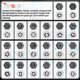 thumbnail image 2 of Juego de 22 piezas de llaves para tuercas de bloqueo de ruedas VW VAG JEUCLEL, 2 of 9