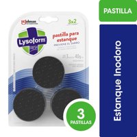 Pastilla Estanque Inodoro Original Pack 3 Un Lysoform