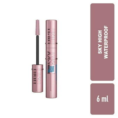 Máscara De Pestañas Lash Sensational Sky High Wtp Negro 6 Ml Maybelline