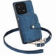 thumbnail image 2 of Funda Tipo Cartera con Correa Cruzada para Xaiomi 13 Protección Contra Golpes Azul, 2 of 6