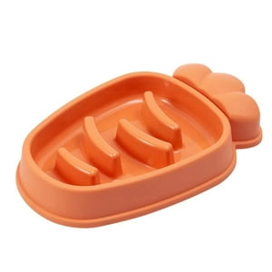 Total Click - Plato Tazon Para Comida De Perro Comedero Lento