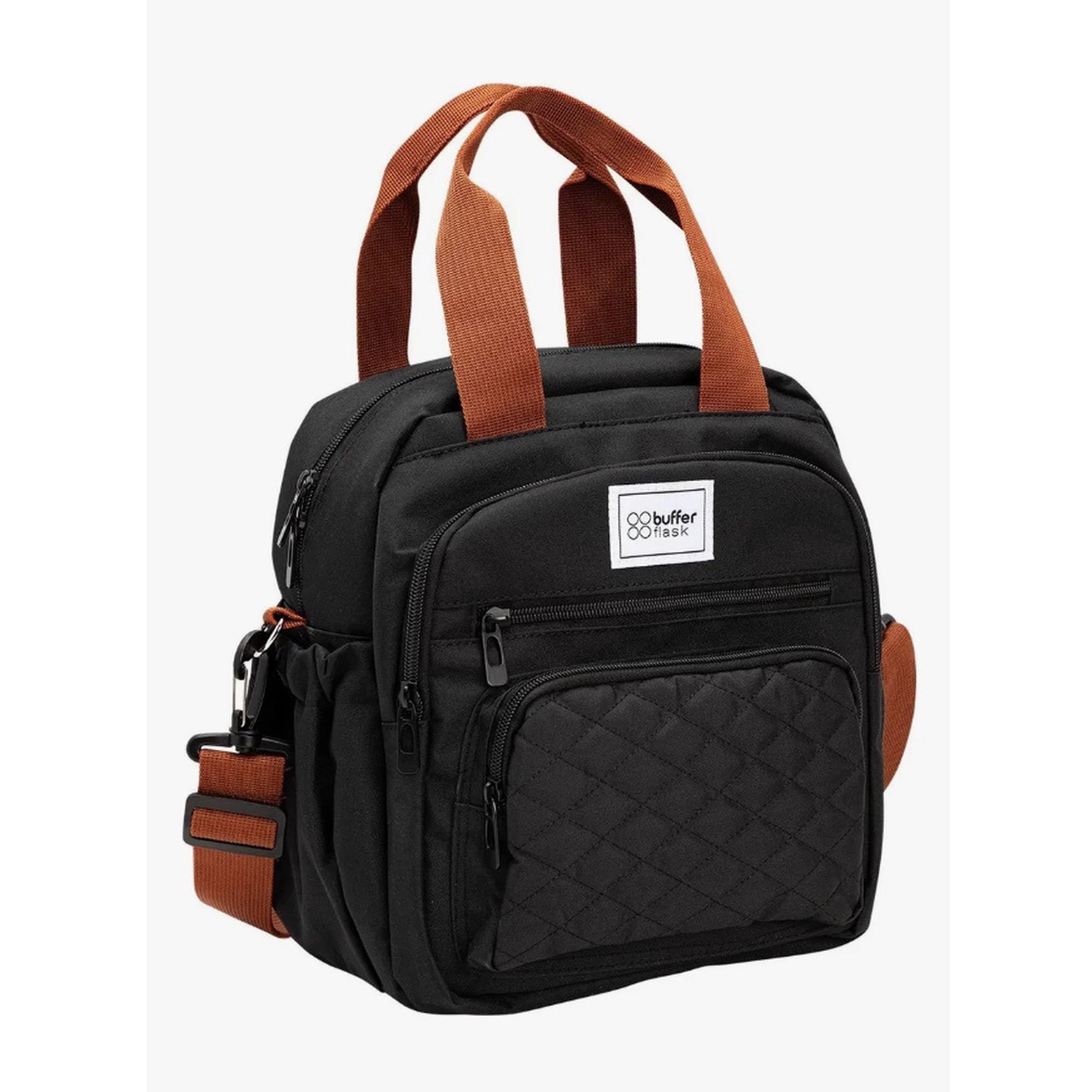 Riqui - Lonchera Morral Termica Negra