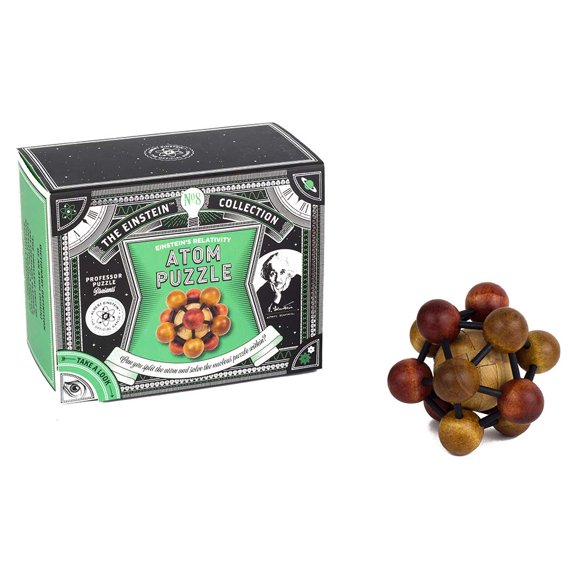 Puzzle Professor PUZZLE: rompecabezas de madera Einstein's Atom