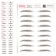 thumbnail image 1 of Tatuajes temporales para cejas Brows by Bossy – Marrón medio – Pack de 10, 1 of 7