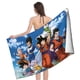 thumbnail image 4 of Dragon Ball Toalla de playa de secado rápido con diseño temático, regalo para mujeres y niñas, ideal para cumpleaños, fans, amantes de la música, uso en la playa o al aire libre, 78 × 150 cm, 4 of 6