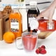 thumbnail image 3 of Botellas de vidrio para leche Syntic de 1 litro con báscula, paquete de 4 con tapas adicionales, 3 of 6