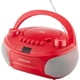 thumbnail image 1 of Reproductor CD Cassette Memorex MXBCCD50 Rojo, 1 of 3