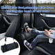 thumbnail image 2 of Reposapiés Arejonner para Asiento de Coche con Soporte para Piernas, Cuero Negro, 2 of 7