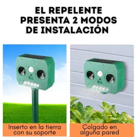 Movi - Repelente Contra Roedores, Insectos Voladores Y Rastreros