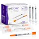 thumbnail image 1 of Jeringas ONE-CARE 1 ml 31G 8 mm con tapón naranja - 100 unidades, 1 of 6
