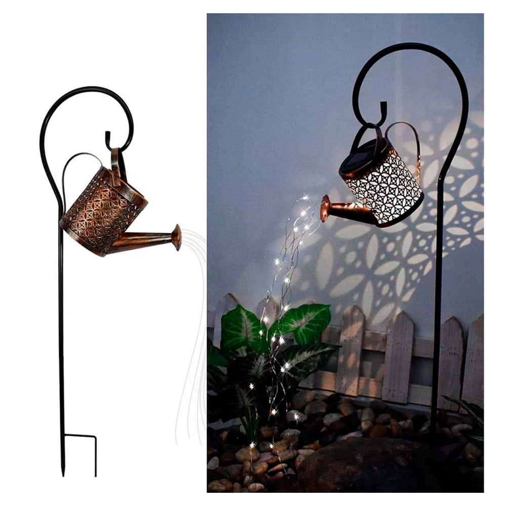 Genérico - Regadera Solar Hueca Agua Led Impermeable Navidad