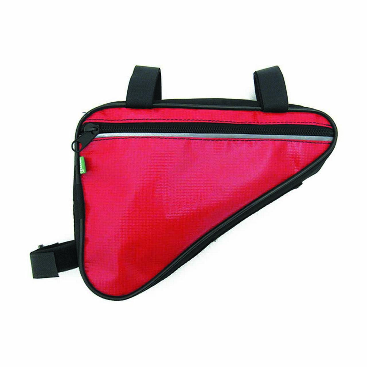 Bolso Triángulo Impermeable Dos Posiciones Rojo