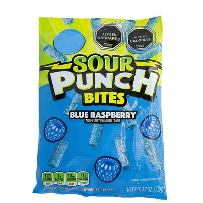 Sour Punch Bites Blue Raspberry
