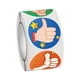 thumbnail image 5 of 500 Piezas De Pegatinas Motivacionales, Pegatinas De Pulgares Arriba Para Fiesta, Paquete De Regalo, Diámetro De 1,5 Pulgadas, 5 of 5